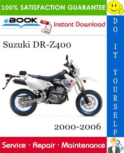 suzuki drz 400 repair manual