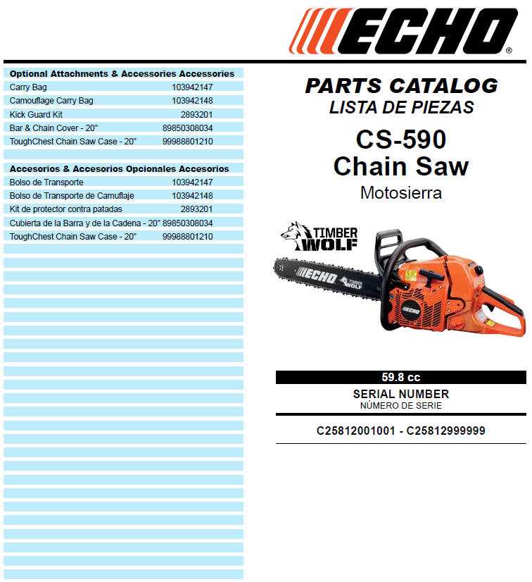 echo cs 590 repair manual