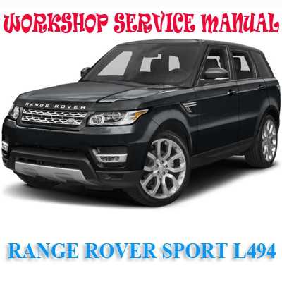 range rover sport repair manual