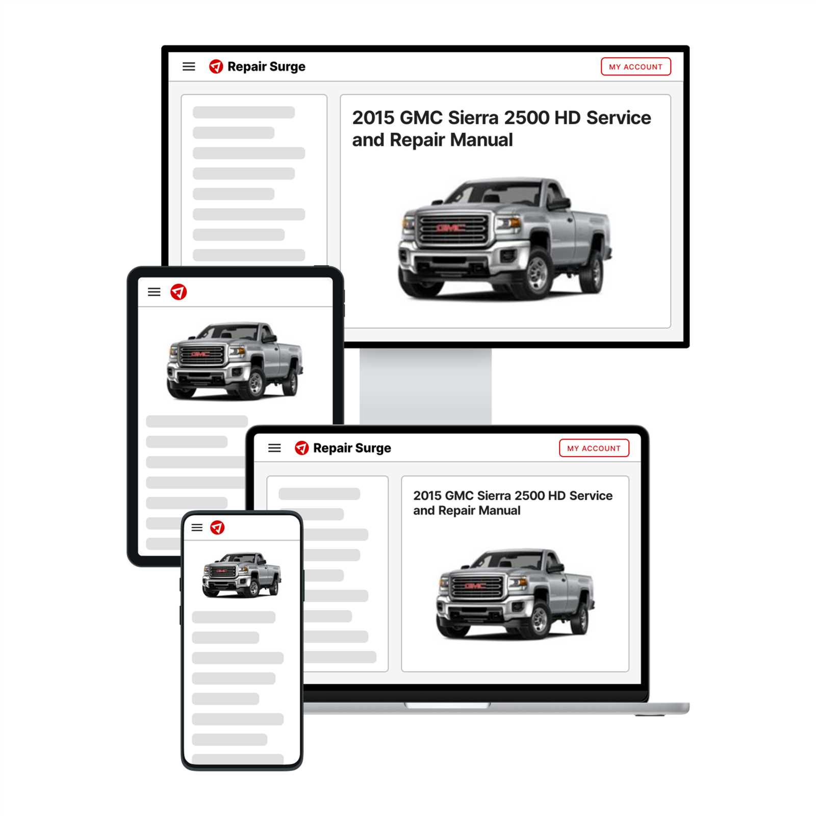 free gmc repair manuals