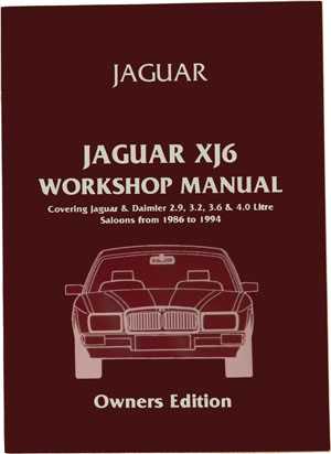 1994 jaguar xjs repair manual