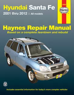 free hyundai santa fe repair manual