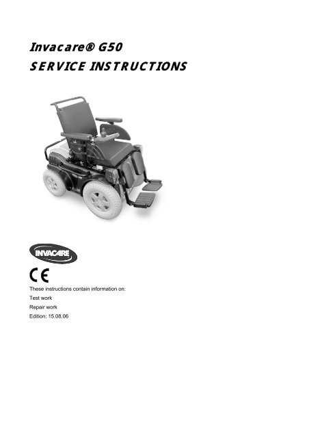 electric wheelchair repair manual