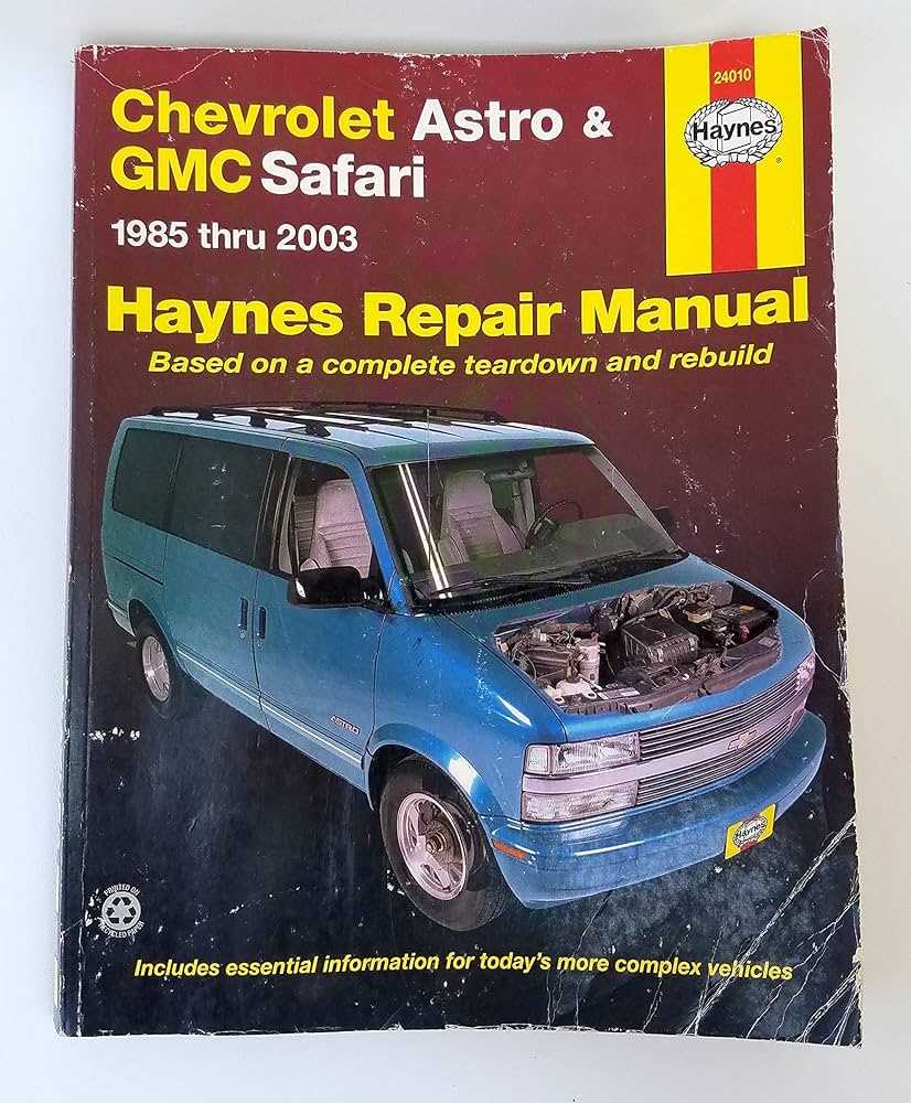 1994 chevy astro van repair manual