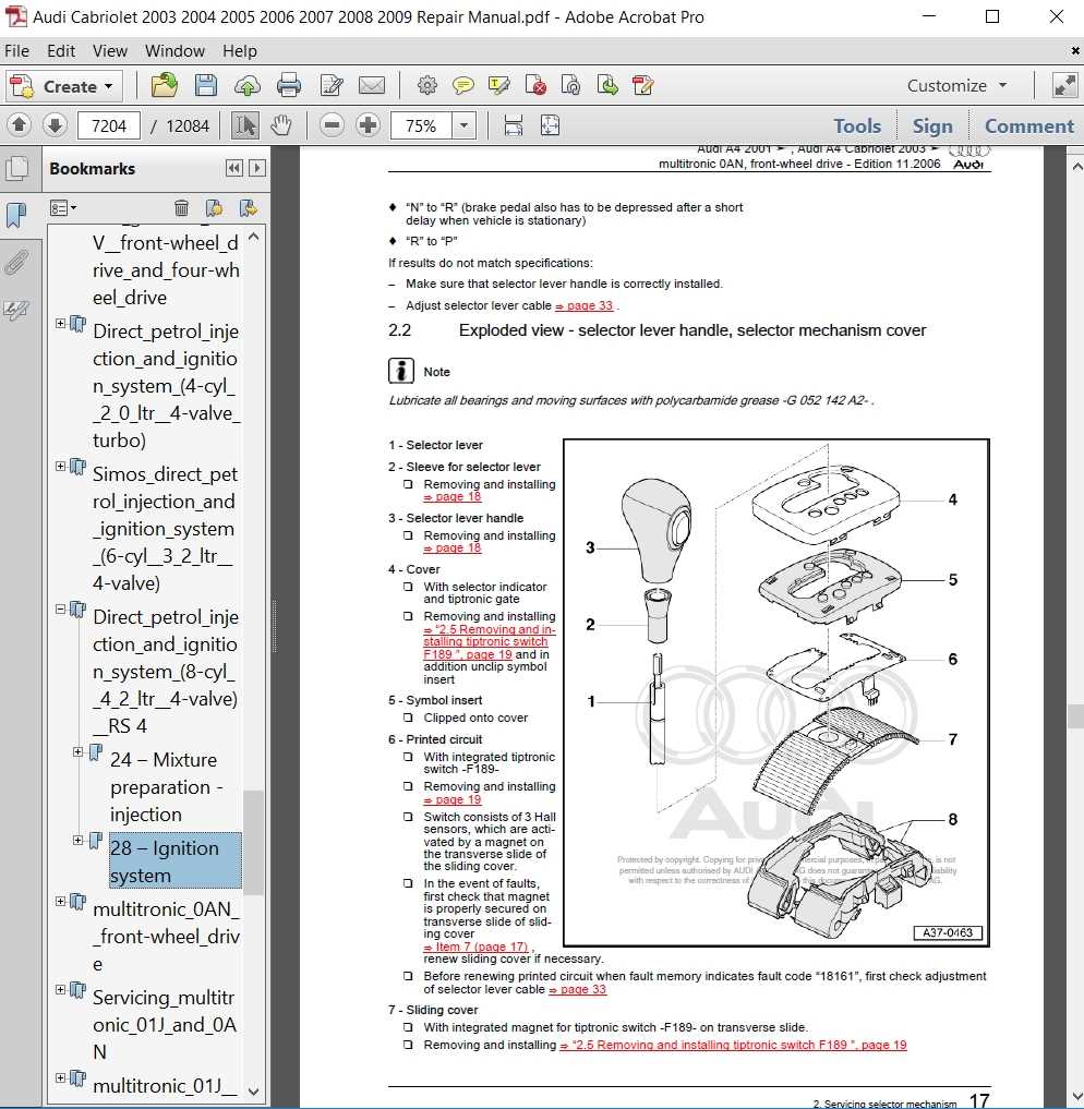 2007 audi a4 repair manual