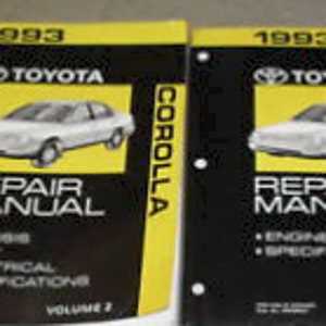 toyota corolla 1997 repair manual