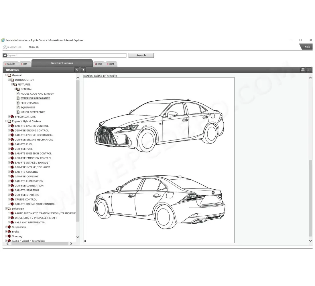 lexus is 250 repair manual