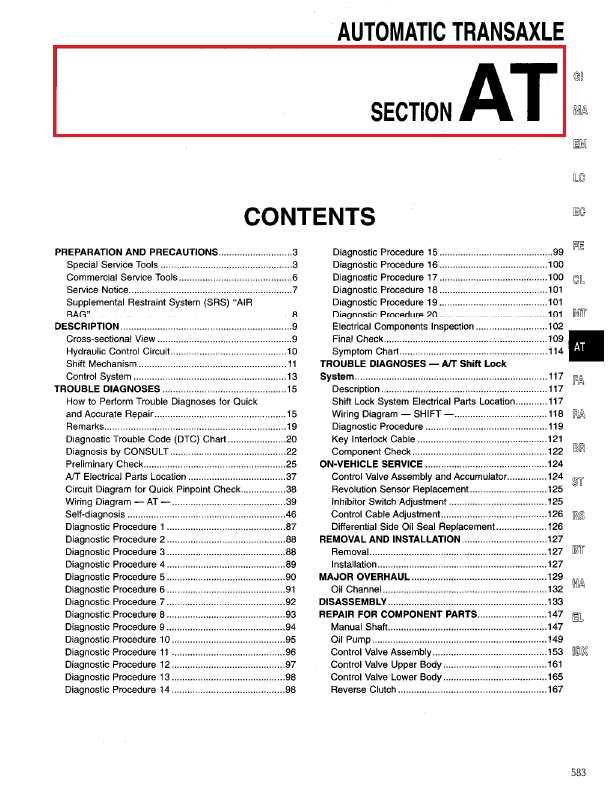 1996 nissan maxima repair manual