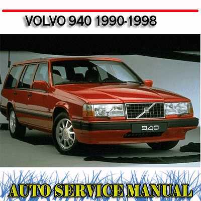 volvo 940 repair manual