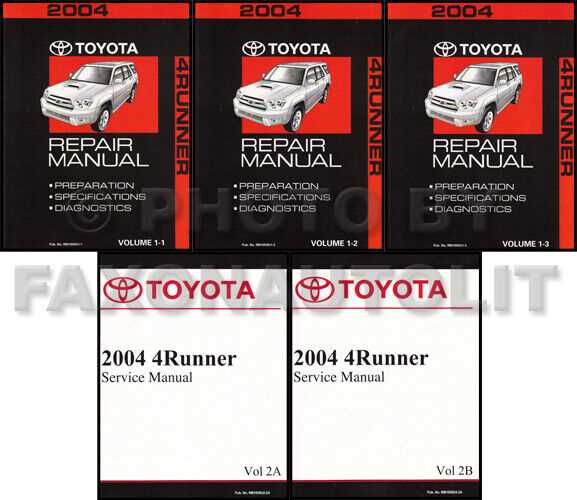 2005 4runner repair manual