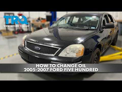 2007 ford 500 repair manual