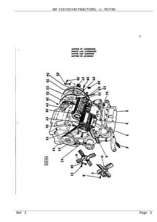 massey ferguson 135 repair manual