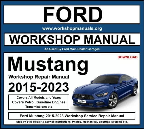 1993 mustang repair manual