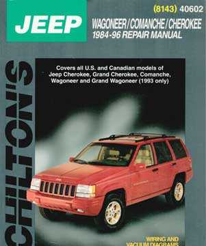 1995 jeep cherokee repair manual