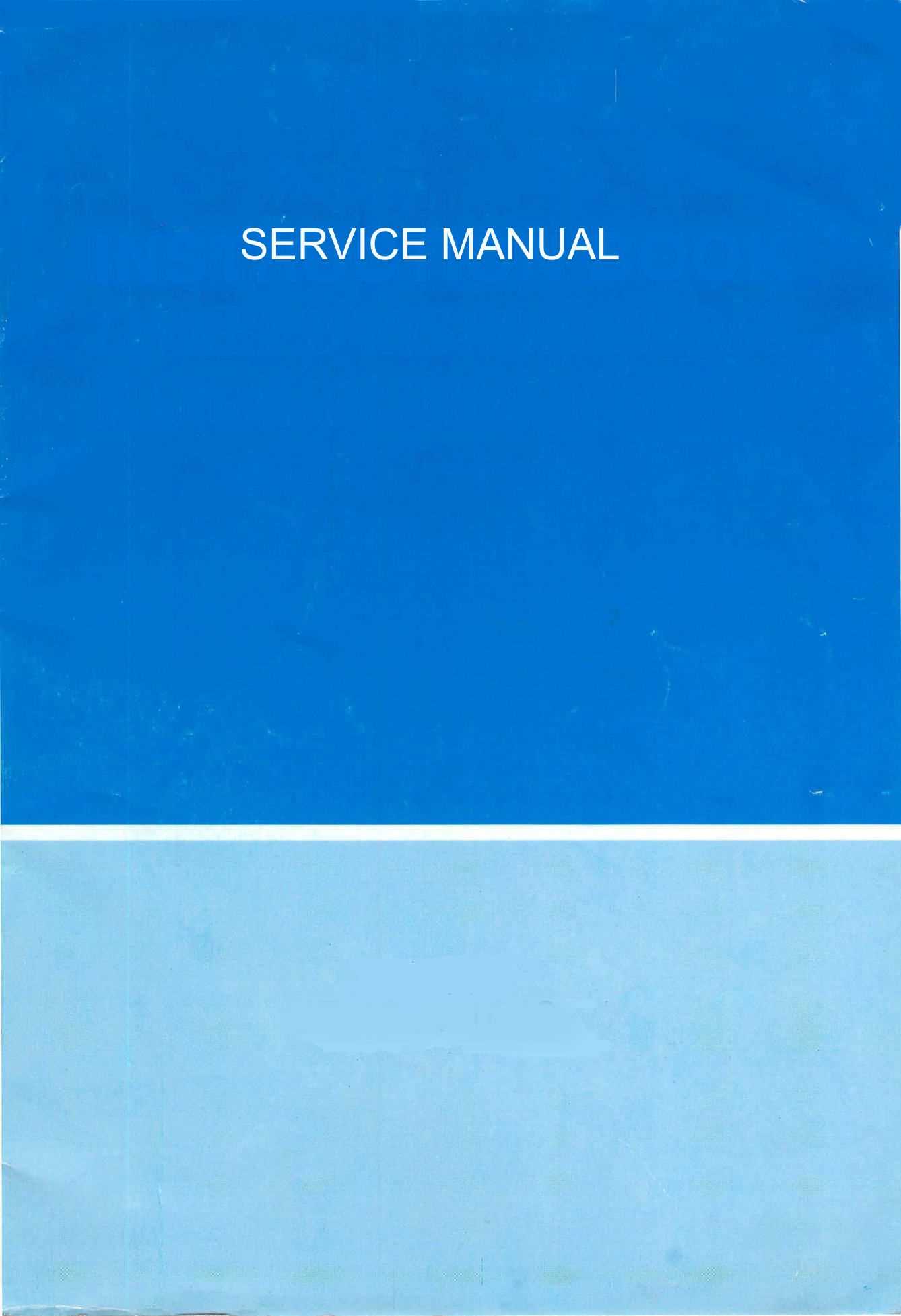 singer futura repair manual