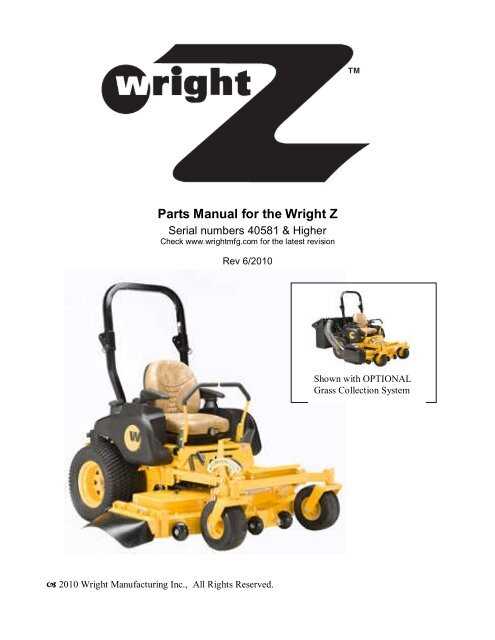 wright stander repair manual