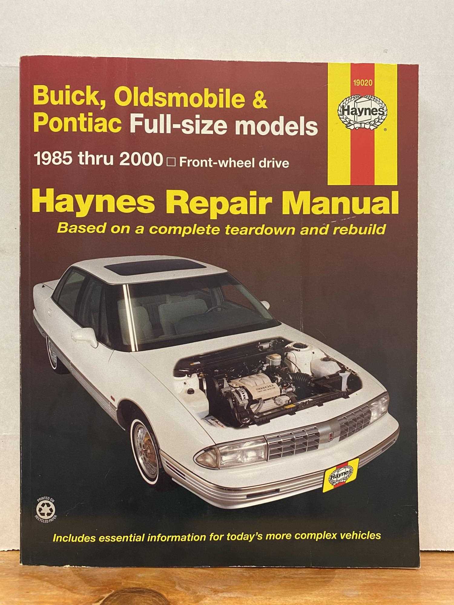 1994 buick lesabre repair manual