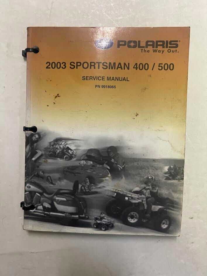 2003 polaris sportsman 500 repair manual