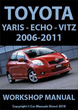 2011 toyota yaris repair manual