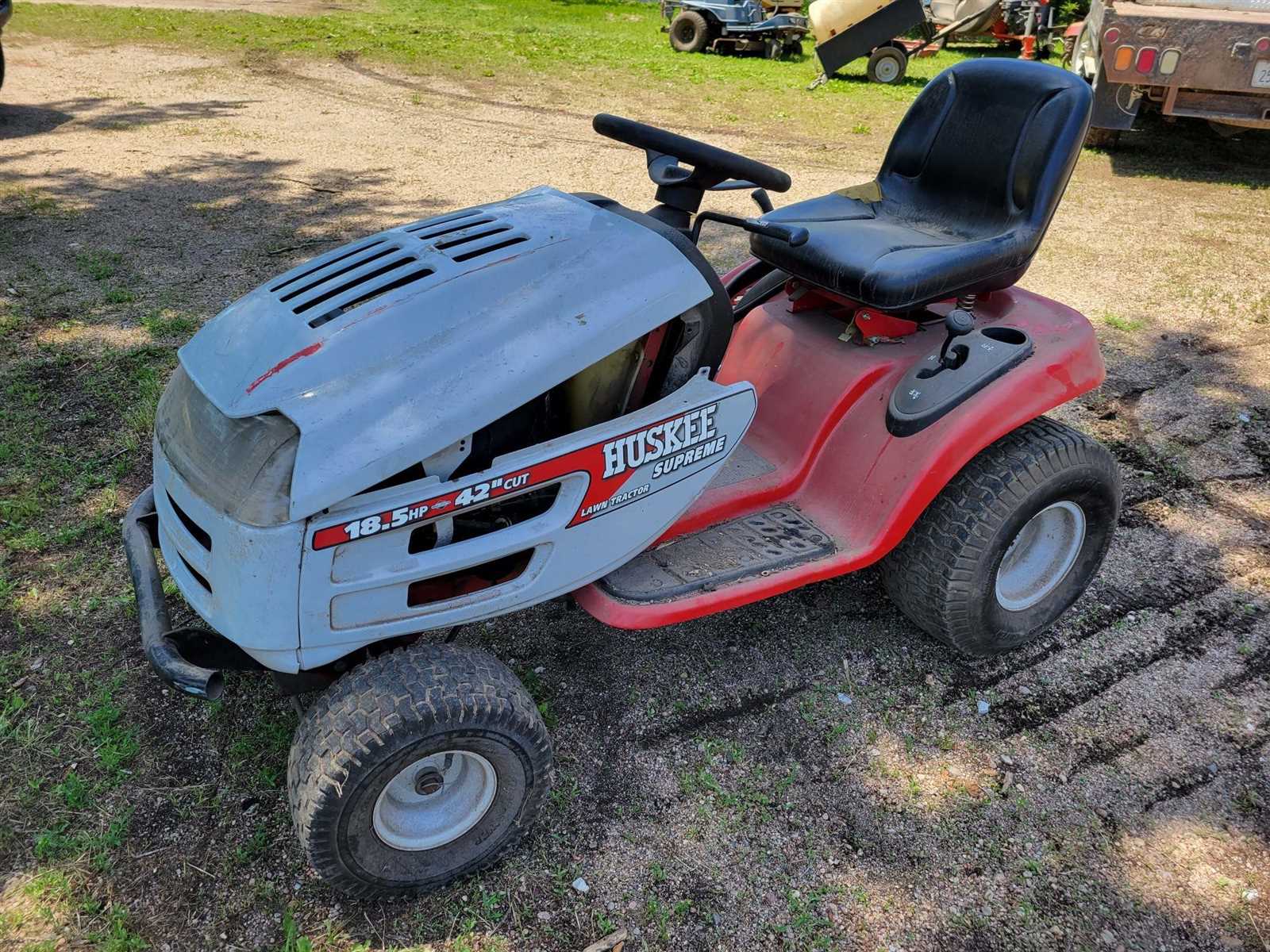 huskee riding mower repair manual