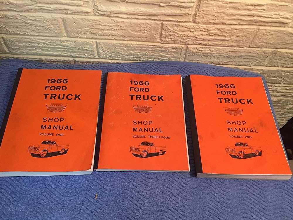 1966 ford f100 repair manual