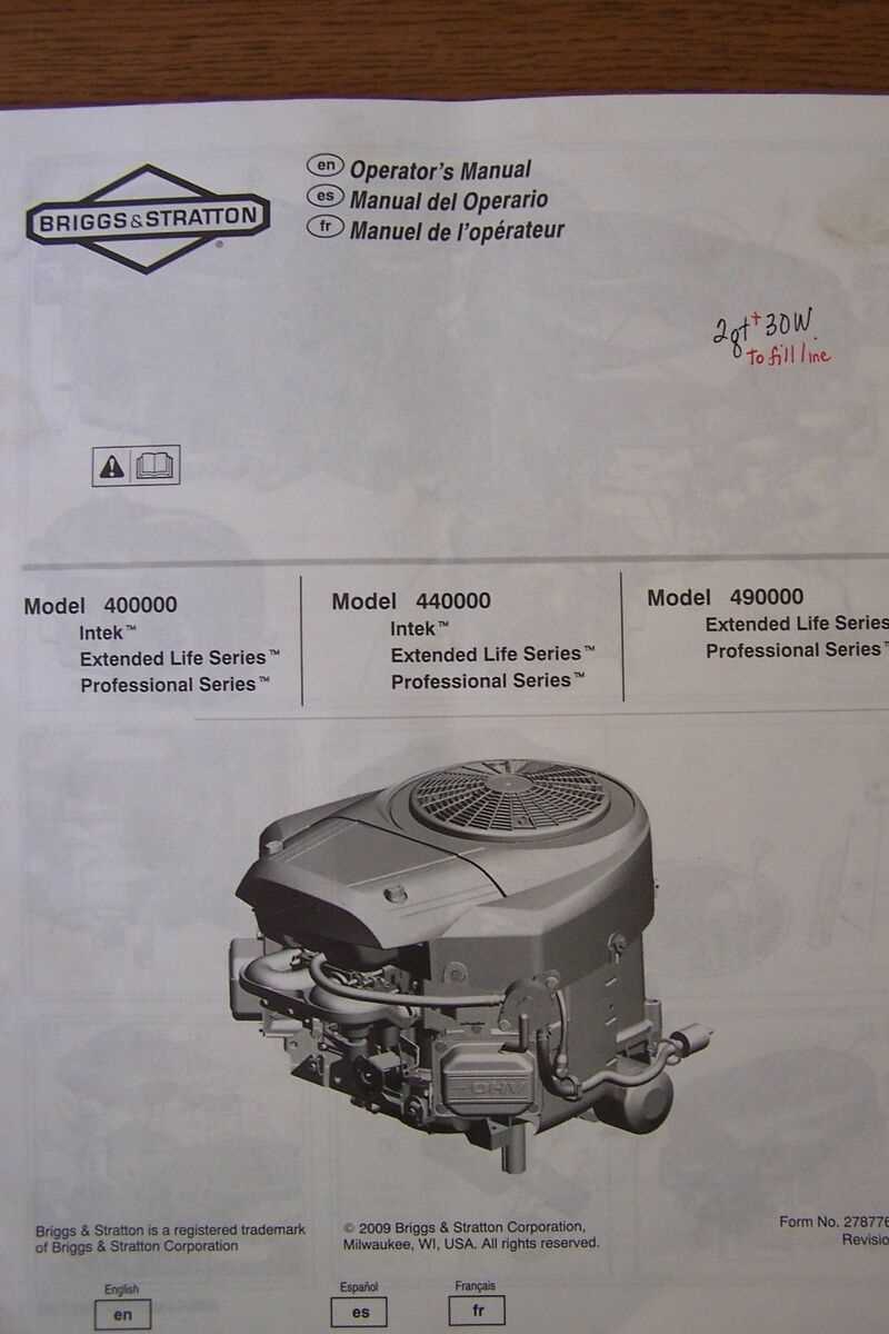 briggs and stratton 300 series repair manual