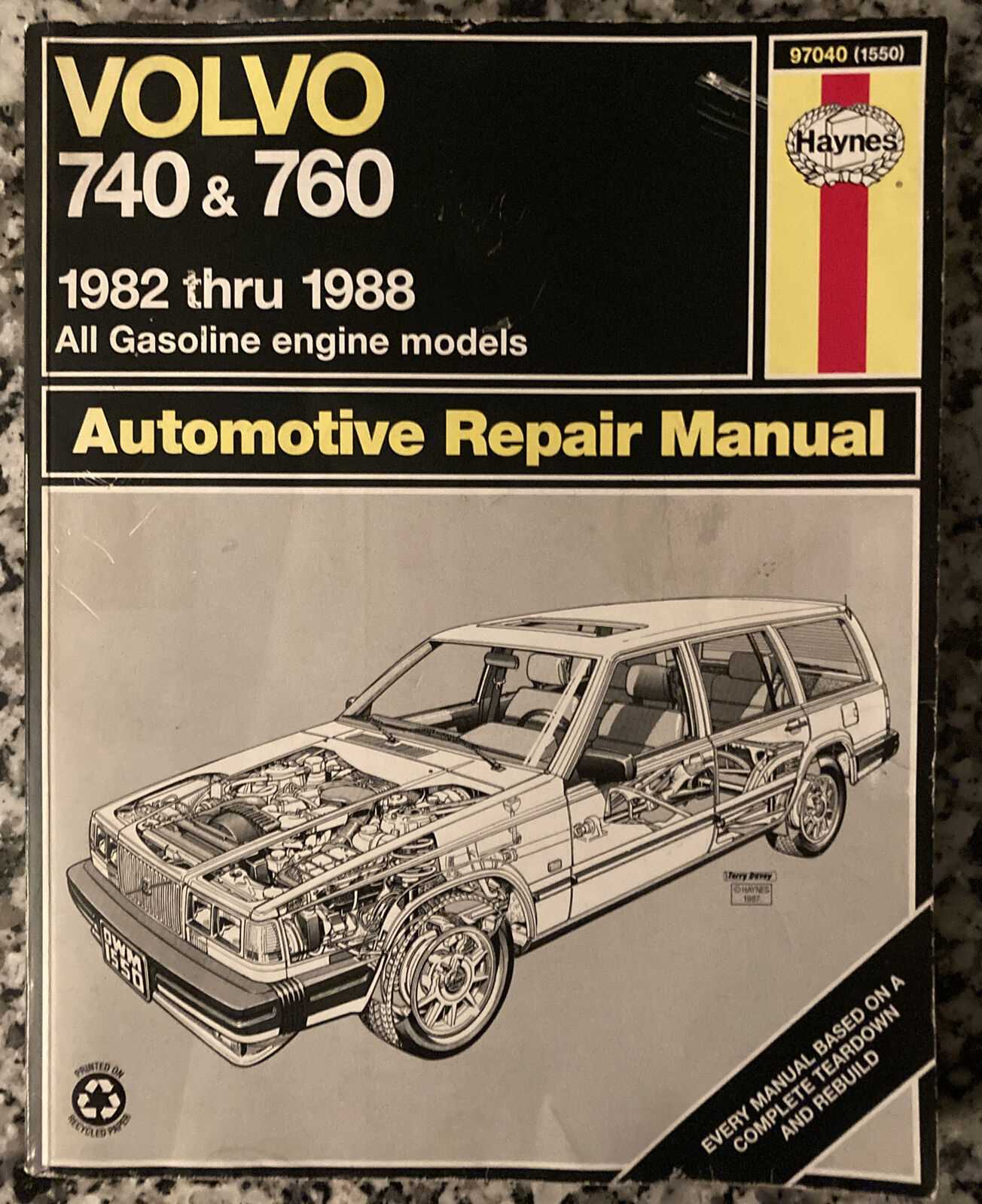 volvo 740 repair manual