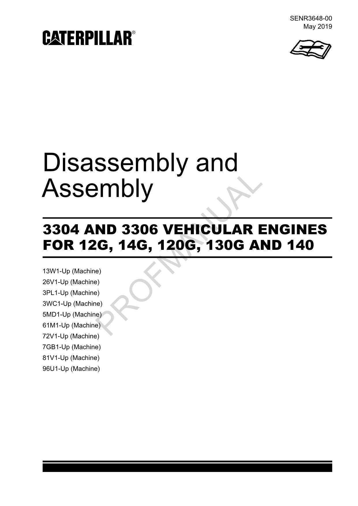 caterpillar 3306 repair manual