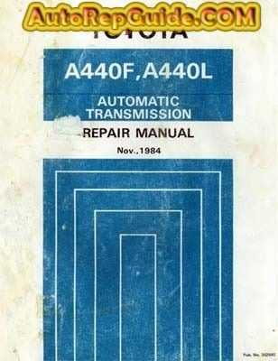 repair manual for automatic transmission