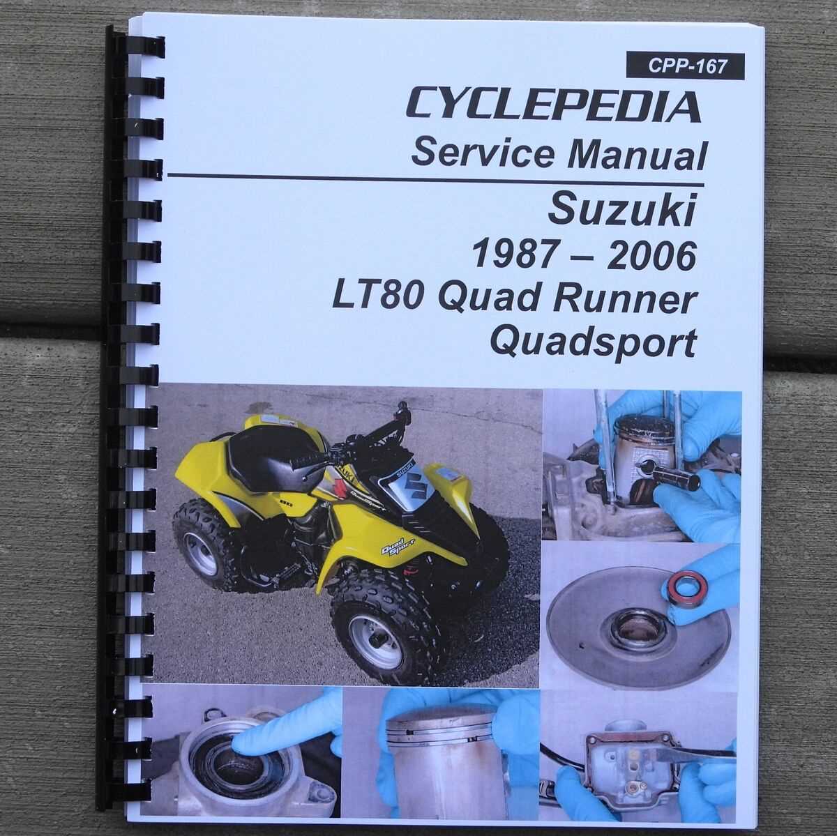 free suzuki atv repair manual