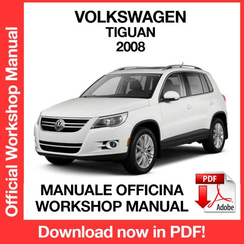 2011 vw tiguan repair manual