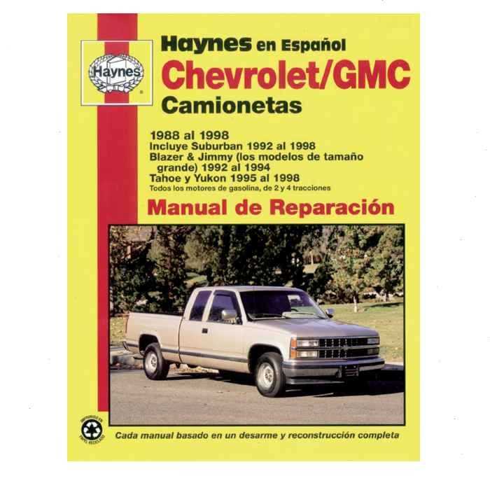 1993 chevy silverado repair manual