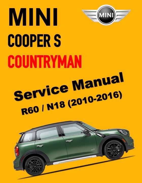 2015 mini cooper repair manual