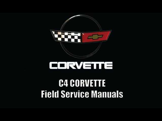 c4 corvette repair manual