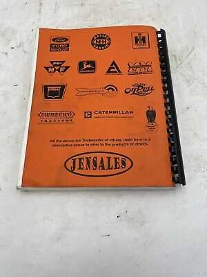 jensales tractor and equipment repair manuals