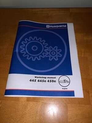 husqvarna 445 chainsaw repair manual