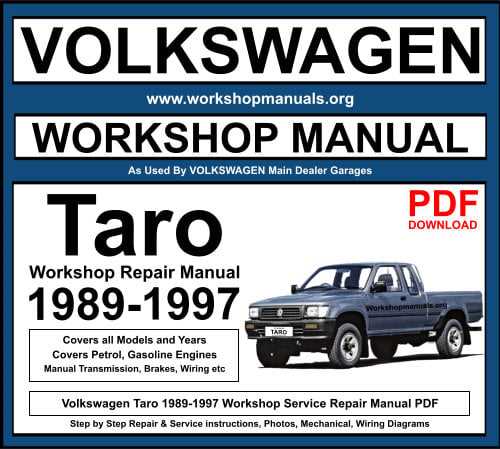 free volkswagen repair manuals