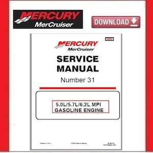 mercruiser 350 mag mpi repair manual