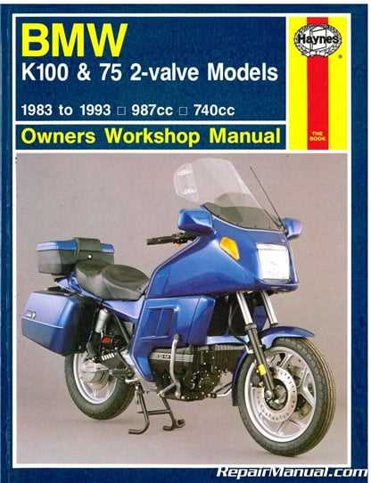 bmw k1200s repair manual