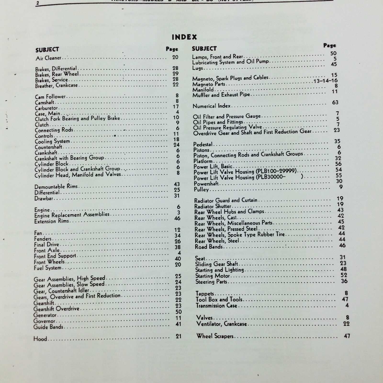 john deere b repair manual