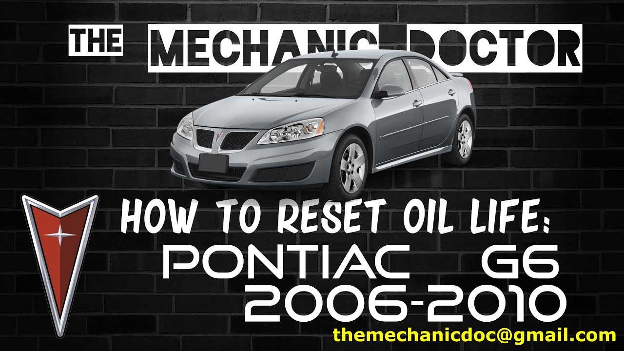 2010 pontiac g6 repair manual