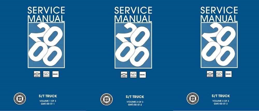 2000 gmc jimmy repair manual