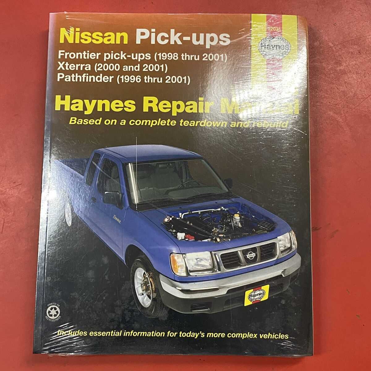 2016 nissan frontier repair manual