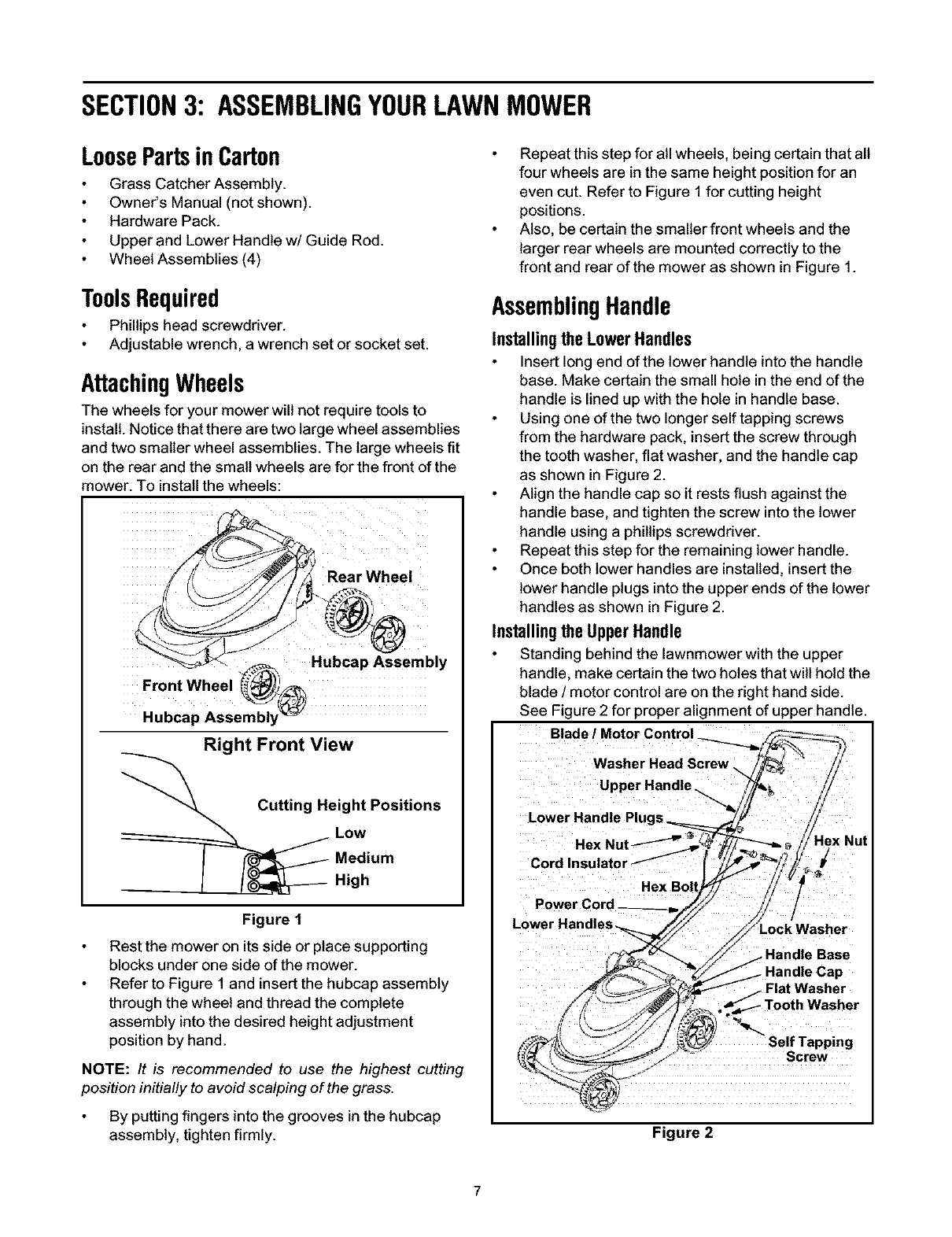 ryobi lawn mower repair manual