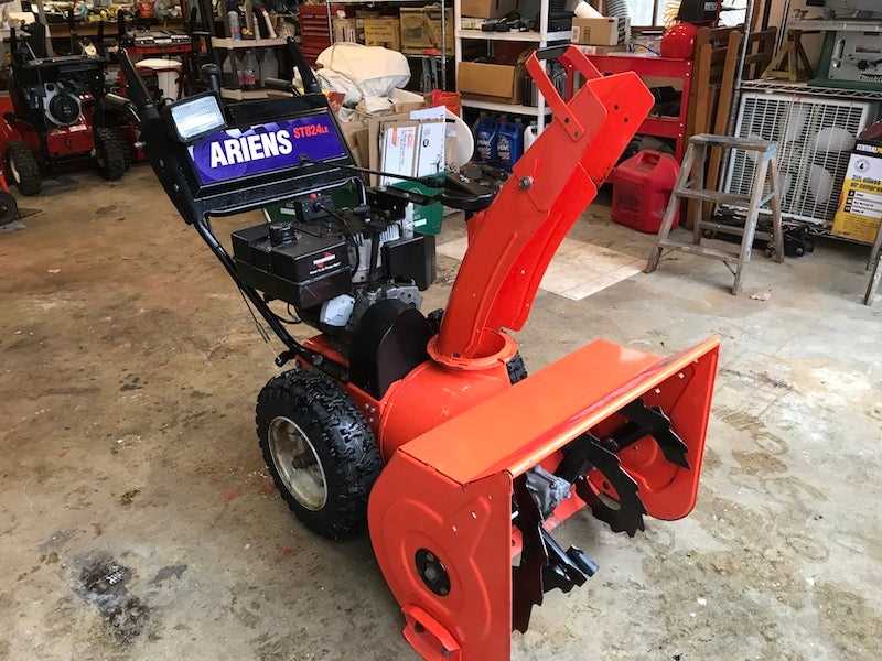 ariens 824 snowblower repair manual