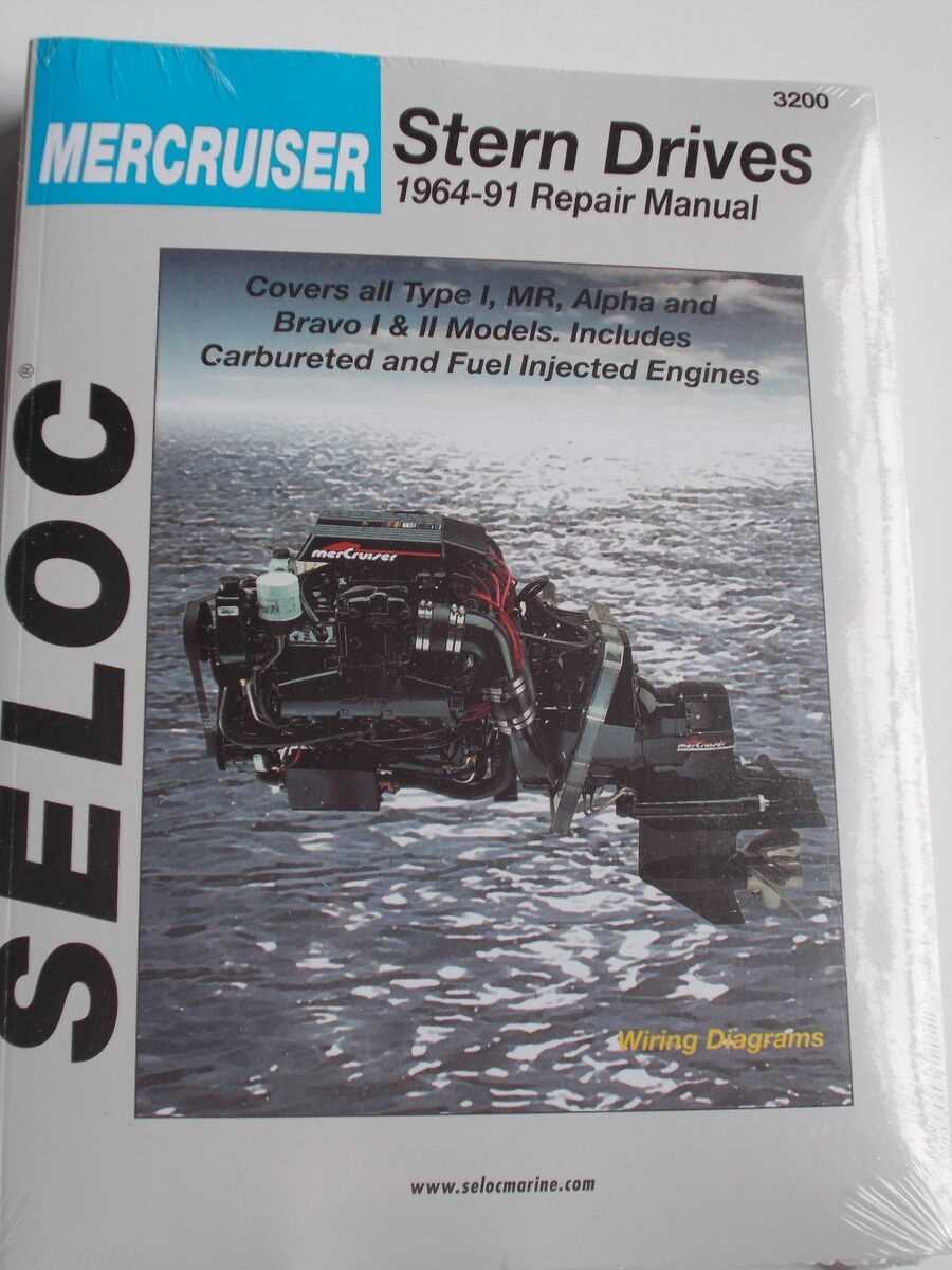 mercruiser outdrive repair manual