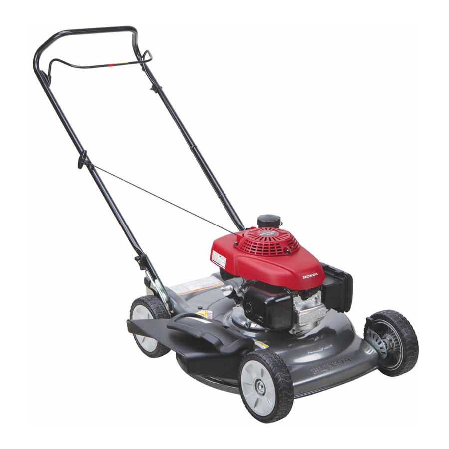 honda hrr216vka lawn mower service repair shop manual