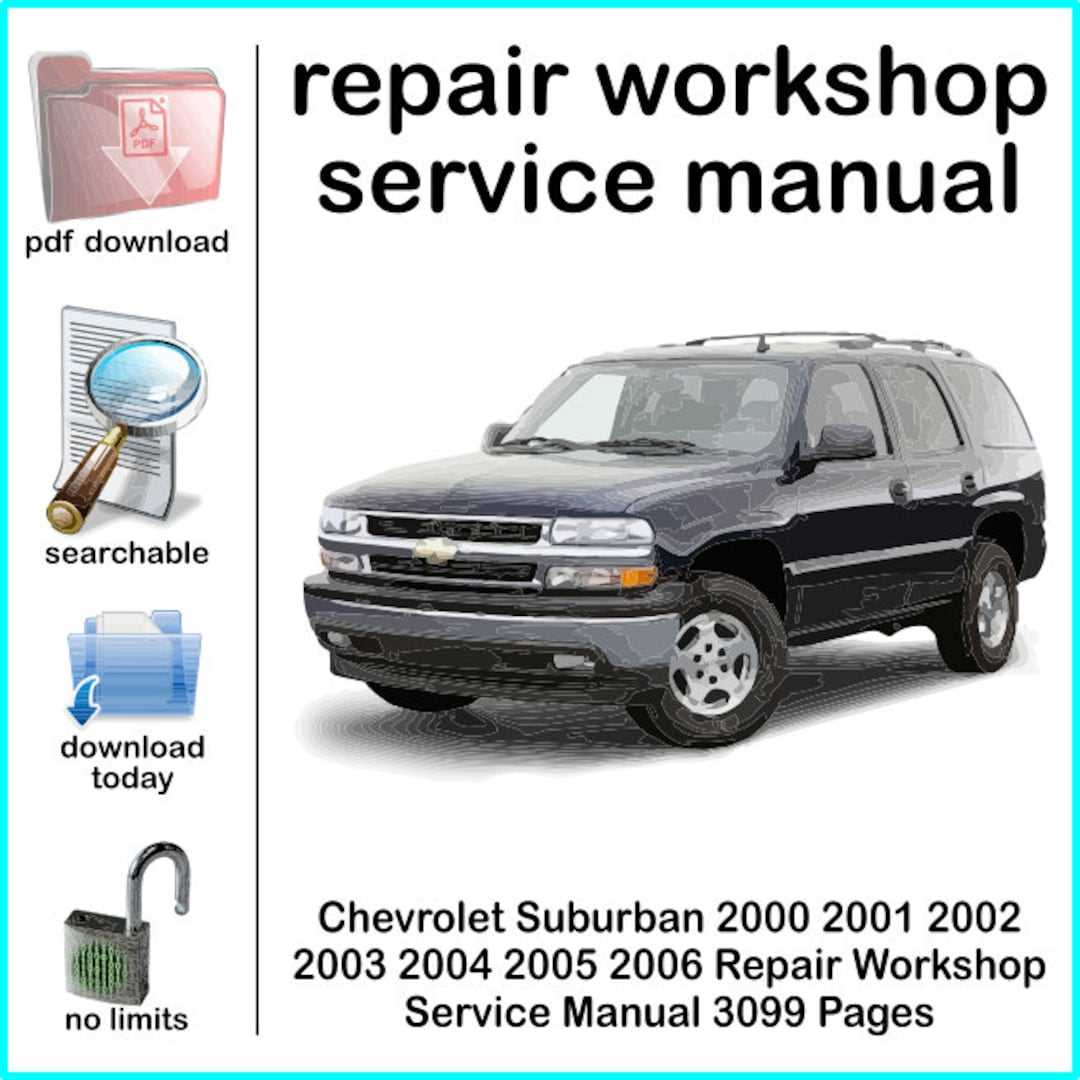 2001 chevrolet suburban repair manual