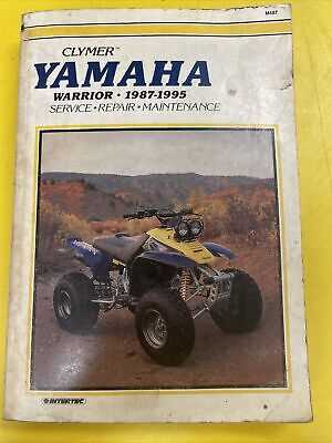 yamaha warrior repair manual