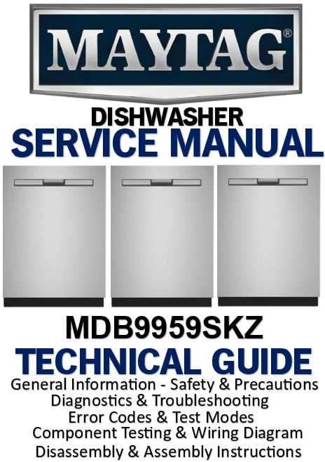 maytag service repair manual